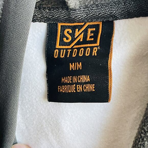 Strata Hoodie Camouflage Medium Pullover Excellent - Picture 6 of 9